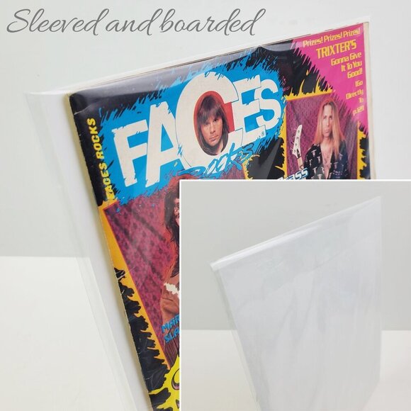 Faces Rocks Magazine Danzig Poster KISS Celtic Frost Dio Sept. 1990 Unread - Picture 4 of 11